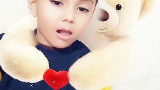 Cute hug