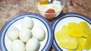 Eggs & Potato Pakody Wow