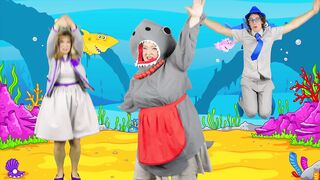 Baby Shark | Kids Songs and Nursery Rhymes | Animal Songs from Bounce Patrol