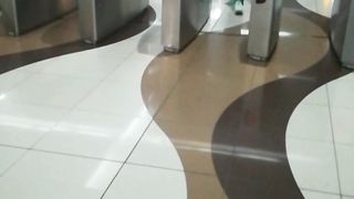 Dubai metro station