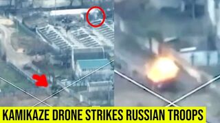 Kamikaze drone strike Russian base in the south
