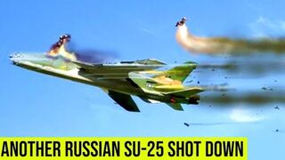 Ukrainian shot down 2 Russian Su-25 fighter jets and captured 1 pilot in Bakhmut