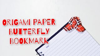 Origami Paper Folding Bookmark easy to make bookmark