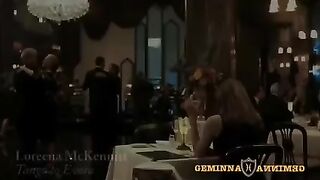 Romantic Tango dance with angelina jolie and Brad pitt