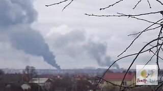 Обстрел Киевской области Гостомель
