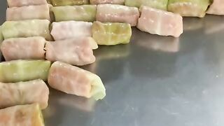 Лепка голубцов