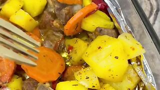 Картошка с  овощами