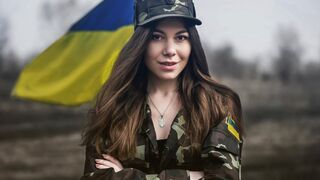 Украинские женщины ВСУ - очень красивые кадры