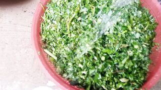 Recipe for chopping fresh greeng part13