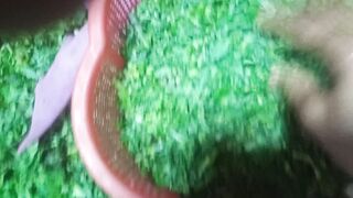 Recipe for chopping fresh greeng part14