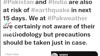 Earthquake pray for everyone