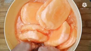 Soaked Soap Mushy Soap Orange Soap Relaxing ASMR #3