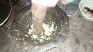 Recipe for chopping fresh greeng part33