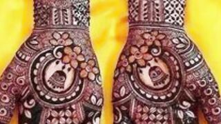 Full hand bridal mehndi