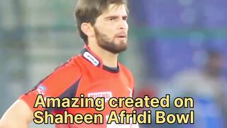 Amazing in Shaheen Shah bowling