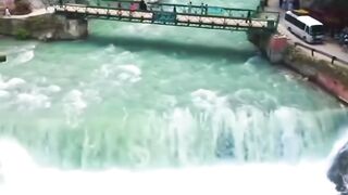 Kundal shehi water fall neelum vaily azad kashmir beautiful view