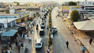 Khatam Nabuwat Rally, DJI Mavic Drone Footage