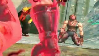 Street Fighter X Tekken | Jin Kazama & Kazuya Mishima | Rage Art Supower Power