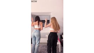 Girls dancing