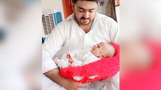 Beautiful father and sun