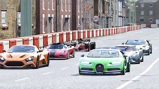 car racing  last car wins