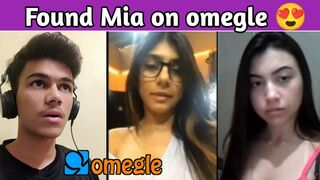 FOUND Mia ON OMEGLE _CUYE GIRLS ON OMEGLE _NEVER MESS WITH INDIAN ????_FUNNY????