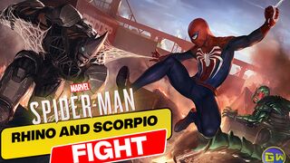Marvel's Spider-Man Remastered | Rhino and Scorpio Boss Fight |