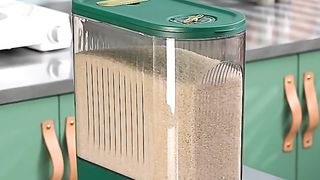 5kg Sealed Rice Bucket Kitchen Rice Storage Container Insect-proof Moisture-proof Rice Box Grain Sealed Jar Home Storage - Bottles,jars & Boxes