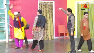 Zafri Khan and Iftikhar Thakur with Tariq Teddy