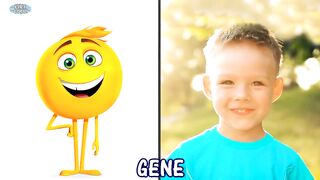 The Emoji Movie in Real Life! Main Characters.