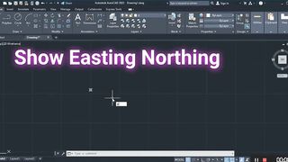 How to Show Easting & Northing and Create Table with Coordinates Easy Step