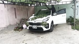 Weddings car decoration