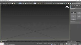 3d chair in 3ds Max for beginners