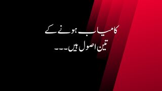 kamyab zindagi ke usool | Amazing Urdu Quotes | aqwal e zareen | Motivational Quotes in Urdu Hindi