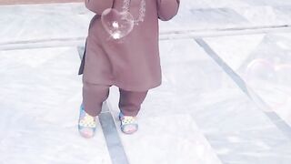 kid walking
