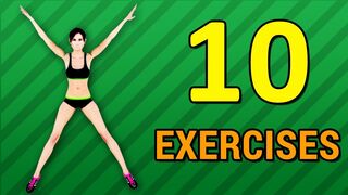 10 Simple Exercises To Lose Weight At Home