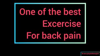 one of the best exercise video for back pain