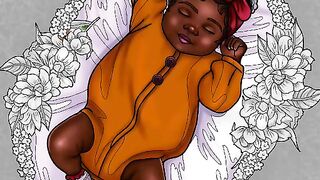 Baby Painting with color #shorts #viralshoets