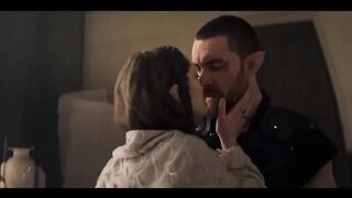 The Witcher: Blood Origin  Kiss Scene | Fjall & Merwyn (Laurence O'Fuarain & Mirren Mack)"