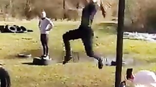 Ninja running