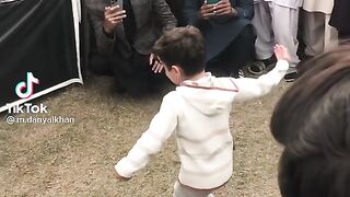Cute baby dance