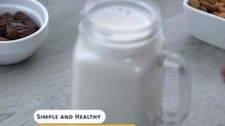 Almond milk recipe ( subscribe please )