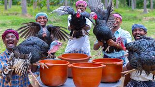 TURKEY SOUP | TRADITIONAL TURKEY SOUP RECIPE COOKING IN VILLAGE || HEALTHY SOUP RECIPES