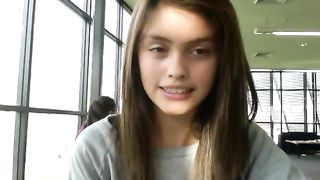 Girl with a funny talent