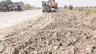 Excavator work