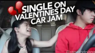 Valentines Day Single Car Jam  Ranz and Niana