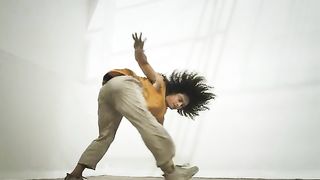 Man Breakdancing