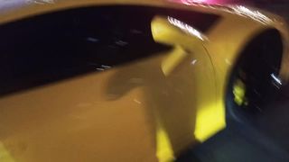 Lemargini Car on Dubai road races