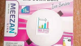 Smd down light 15watt