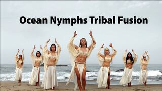 Ocean Nymphs" Tribal Fusion dance by Lena Gukina. Moonlight Tribe School